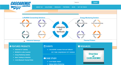 Desktop Screenshot of cascademic.com